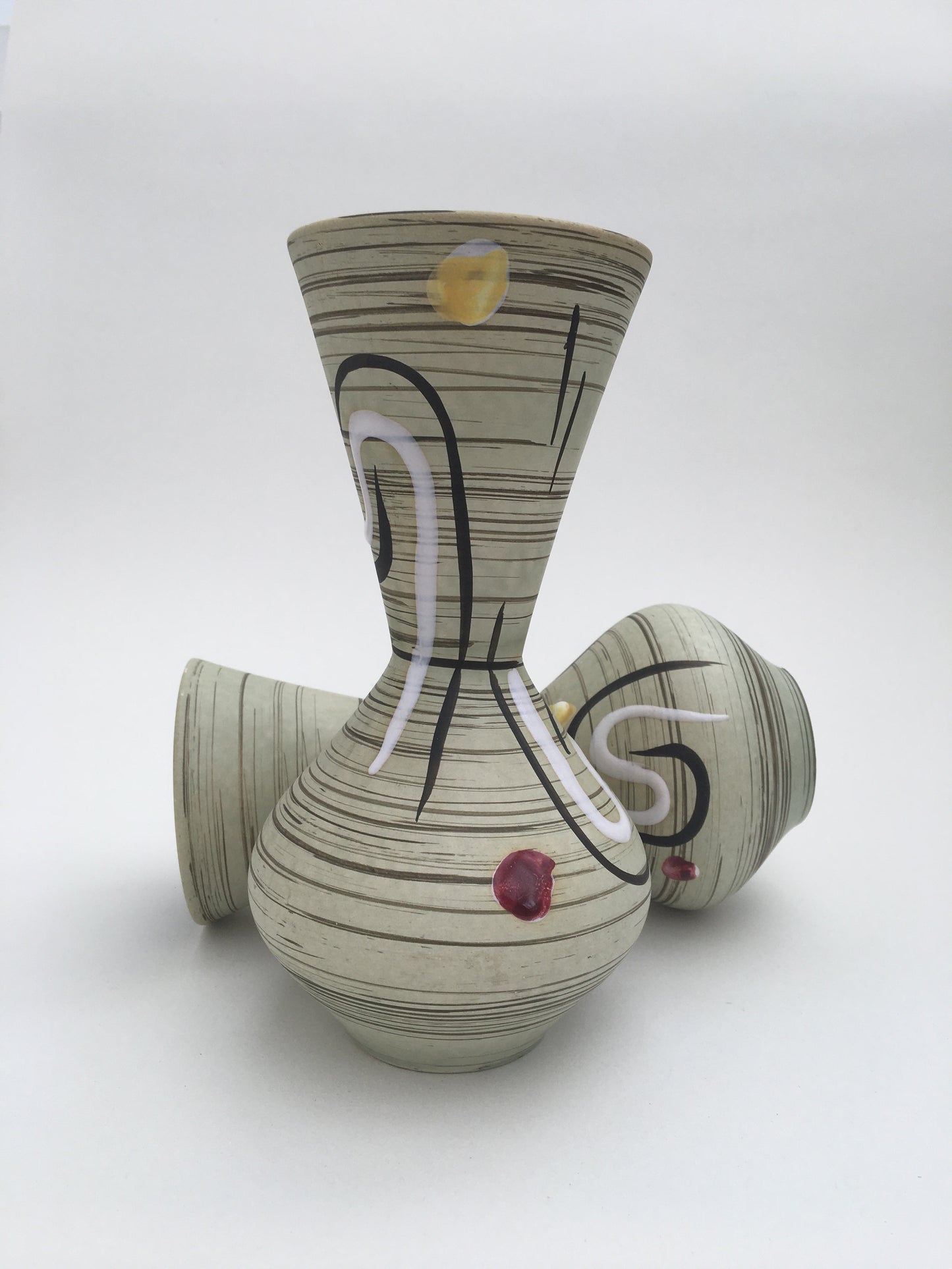 Hand Painted Carstens Vases