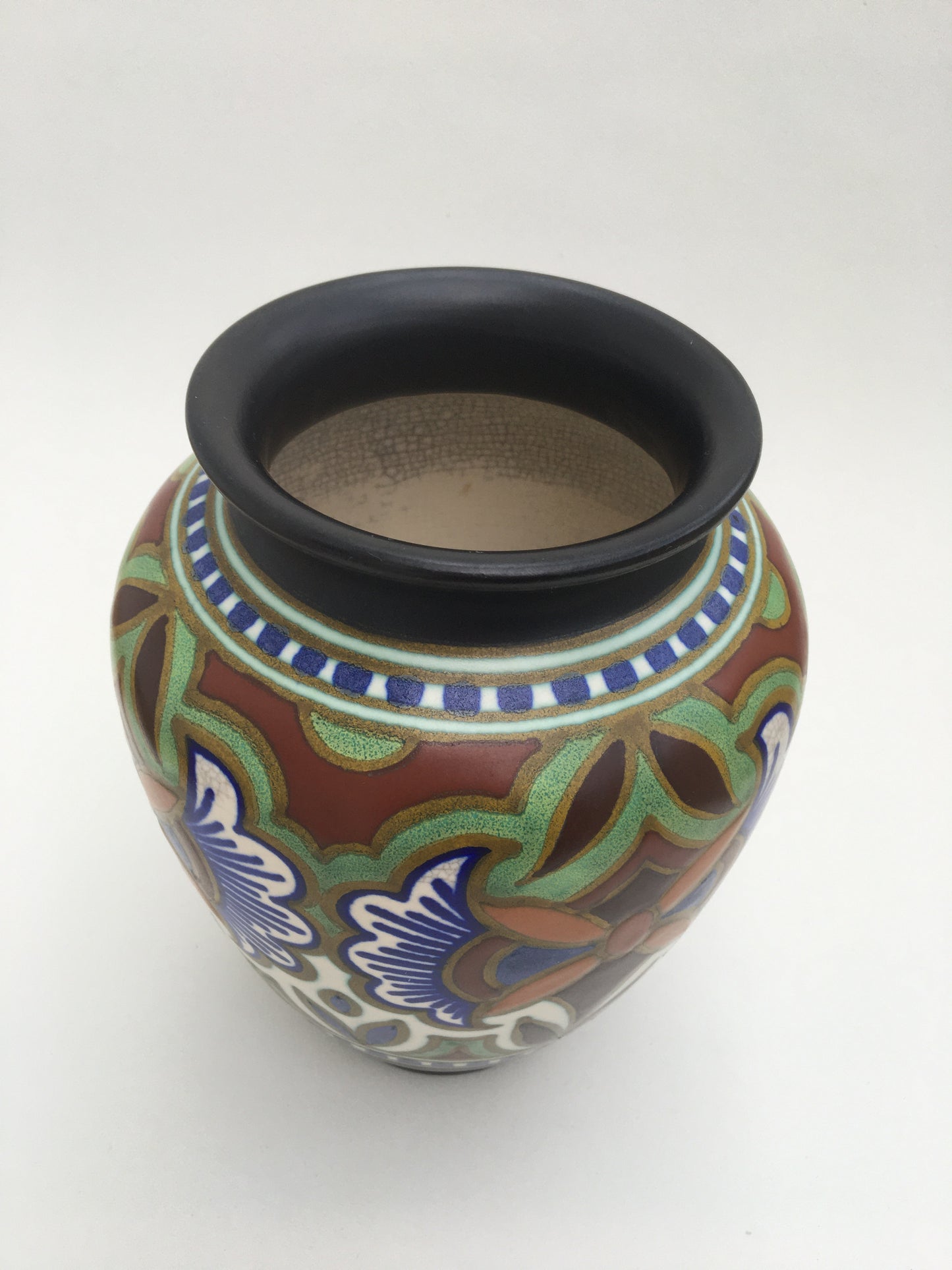 Gouda Art Pottery Vase