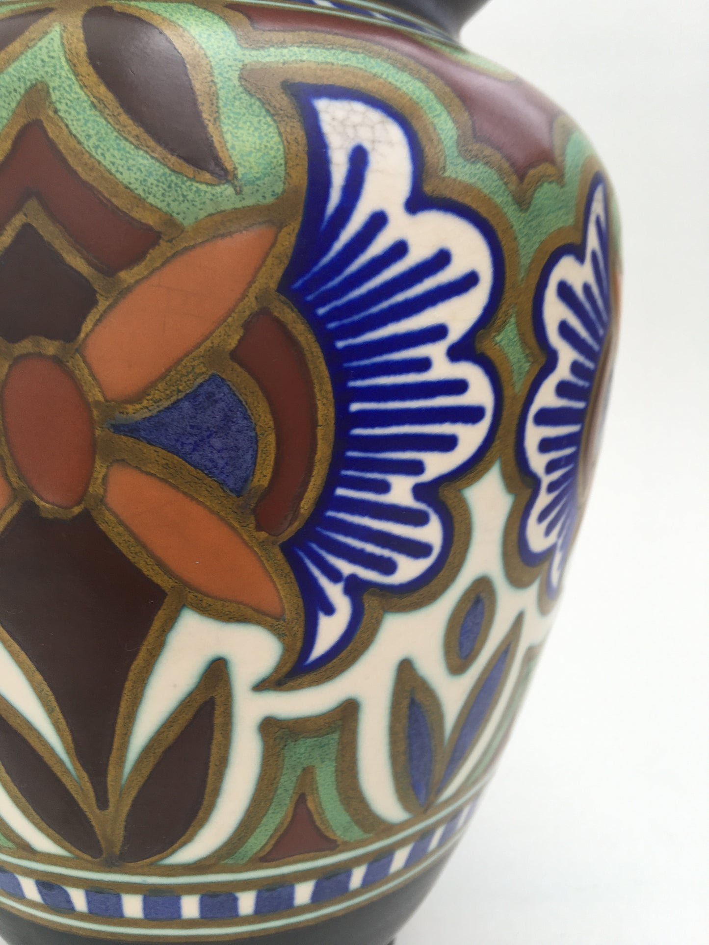 Gouda Art Pottery Vase