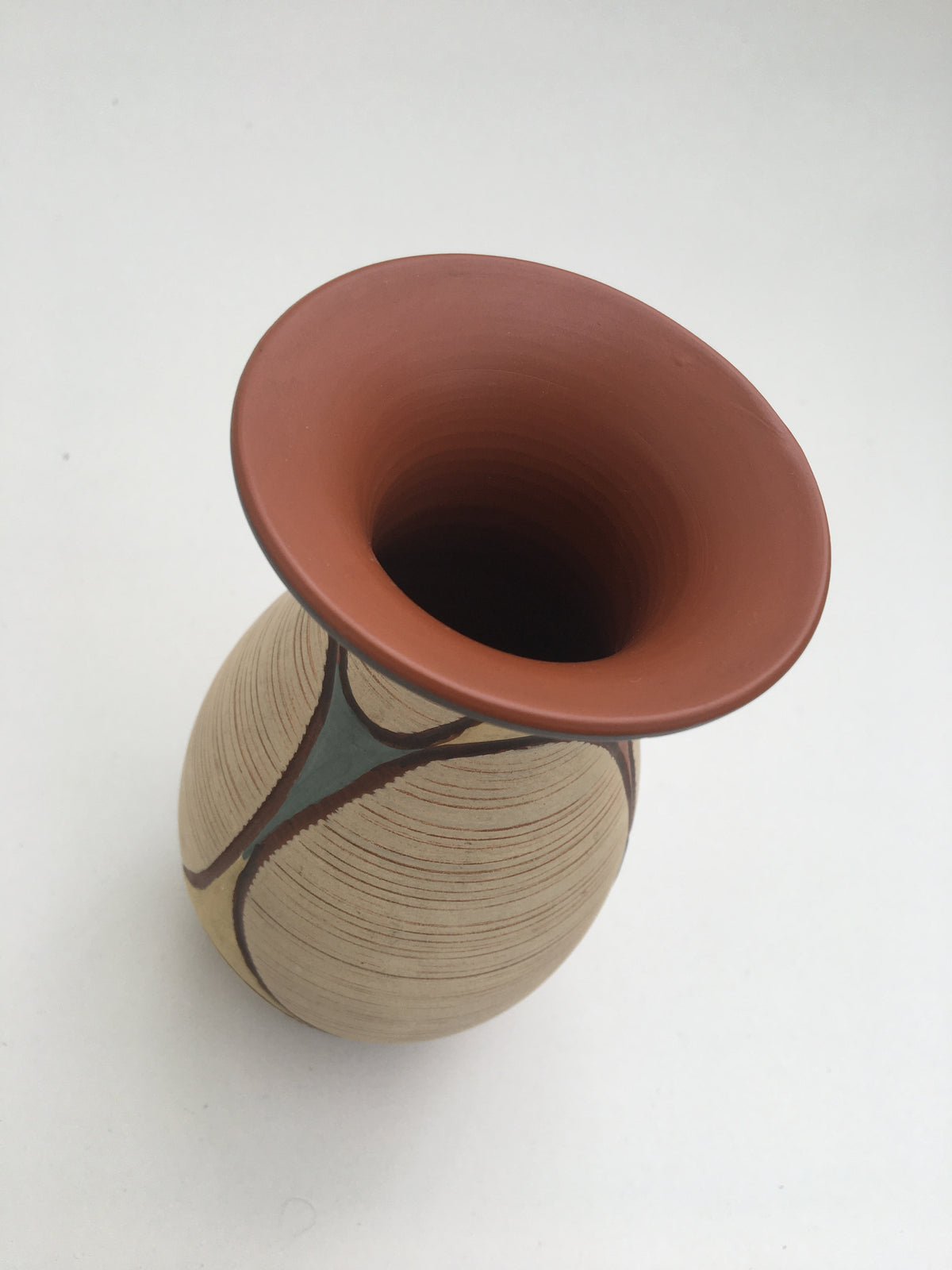 Klinker Sgraffito Vase