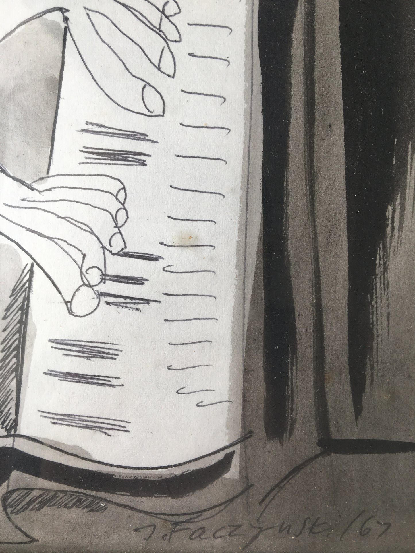 Jerzy Faczynski - Sketch 9