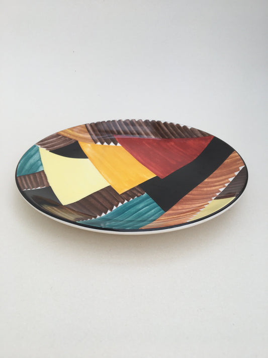 Susie Cooper For Wedgwood - The Art Deco Years, Pyramids Plate