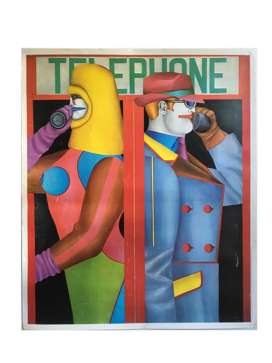 Richard Lindner - 'Telephone' Print